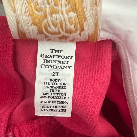 The Beaufort Bonnet Company TBBC Corduroy Short Sleeve Holly Day Dress 2T Pink - Picture 14 of 16